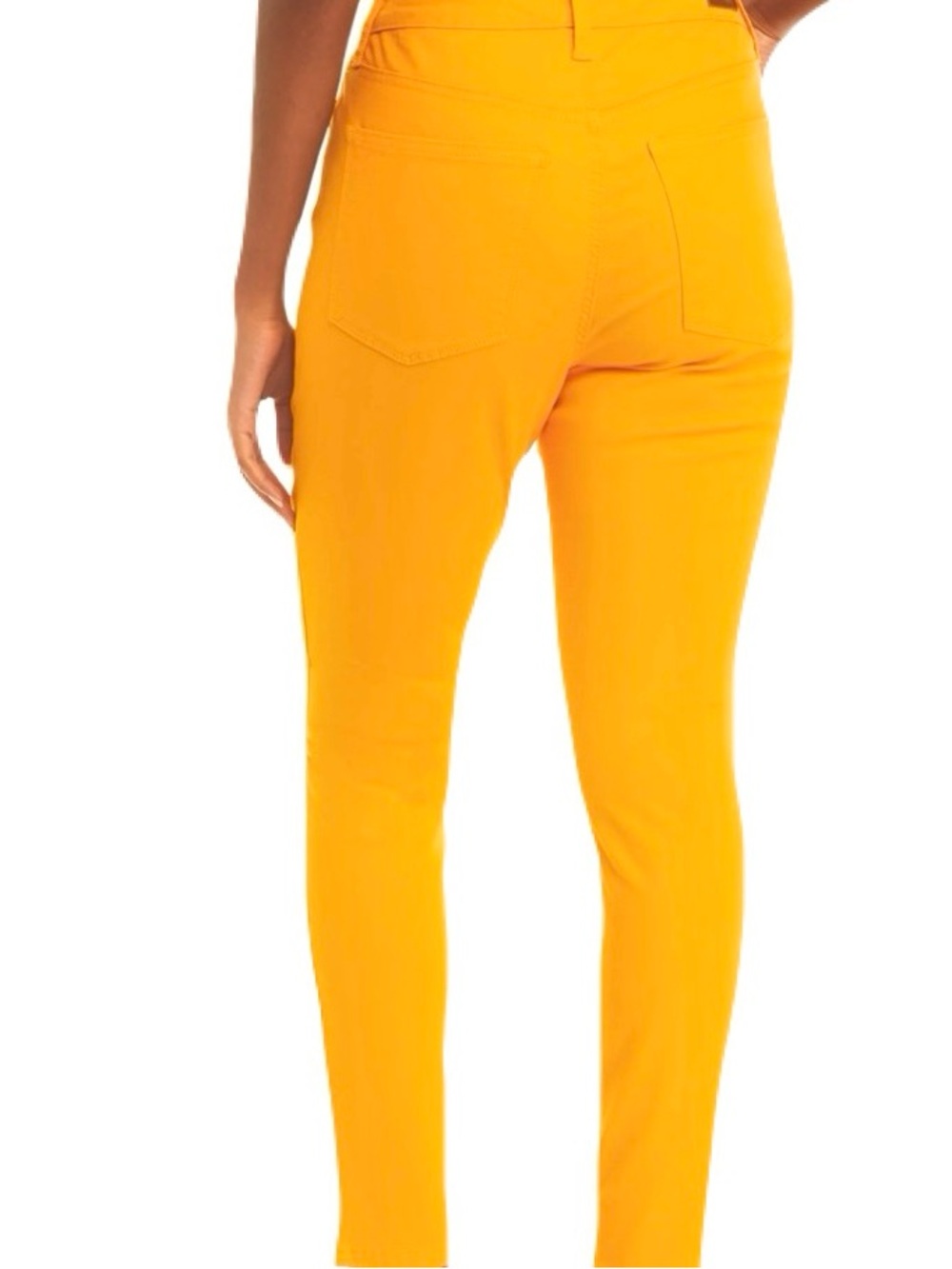 Banana Republic Mustard Yellow Skinny Jeans